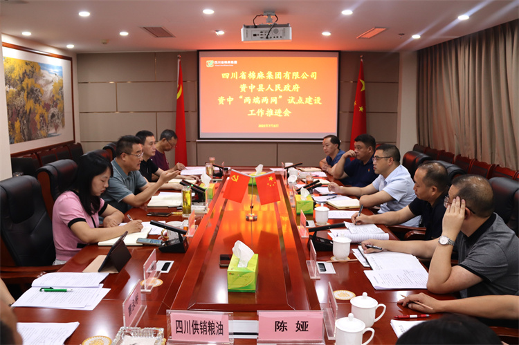 BEVITOR·伟德国际召开与资中县人民政府“两端两网”试点建设工作推进会