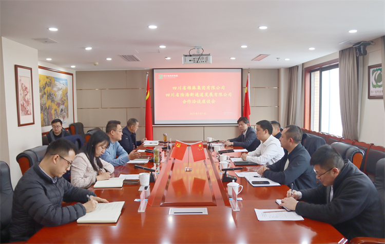 BEVITOR·伟德国际召开与四川省陆海新通道发展有限公司合作洽谈座谈会