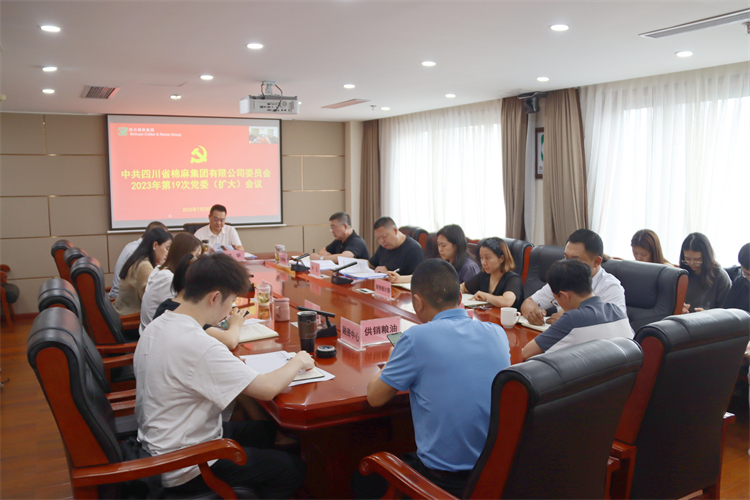 BEVITOR·伟德国际召开2023年第19次党委（扩大）会议