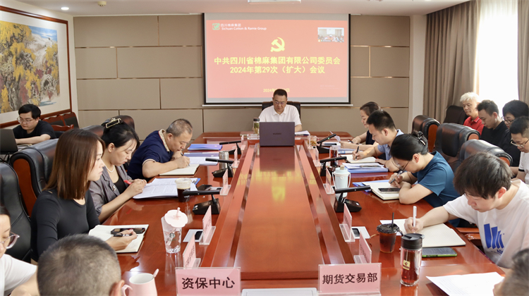 BEVITOR·伟德国际召开2024年第29次党委（扩大）会议